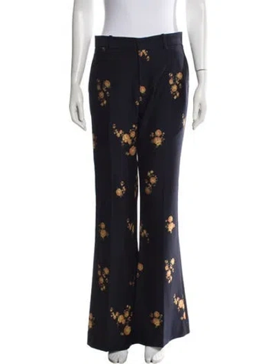 Pre-owned Gucci 2018 Flared Pants In Blue