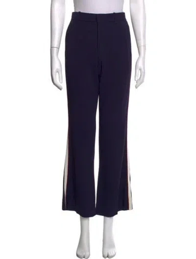 Pre-owned Gucci 2018 Flared Pants In Blue