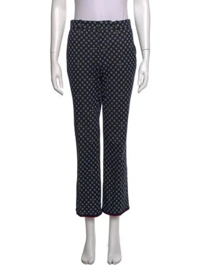 Pre-owned Gucci 2018 Flared Pants In Blue