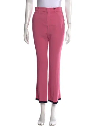 Pre-owned Gucci 2018 Flared Pants W/ Tags In Pink