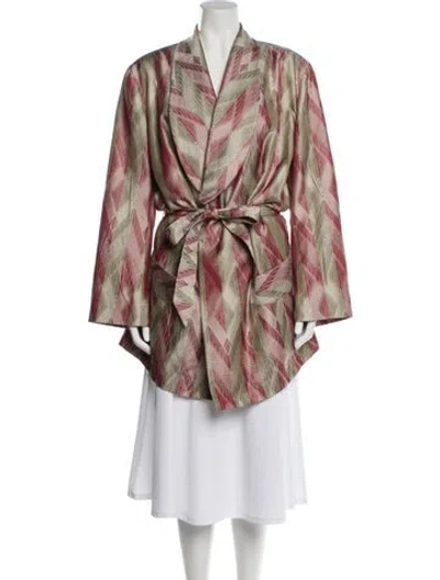 Pre-owned Gucci 2018 Kimono Jacket In Multi