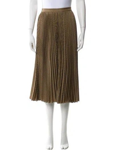 Pre-owned Gucci 2018 Midi Length Skirt In Brown