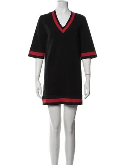 Pre-owned Gucci 2018 Mini Dress In Black
