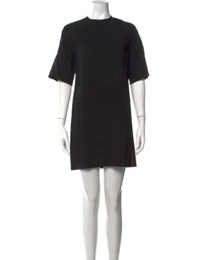 Pre-owned Gucci 2018 Mini Dress In Black