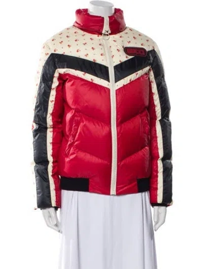 Pre-owned Gucci 2018 Nylon Biker Jacket In Multi