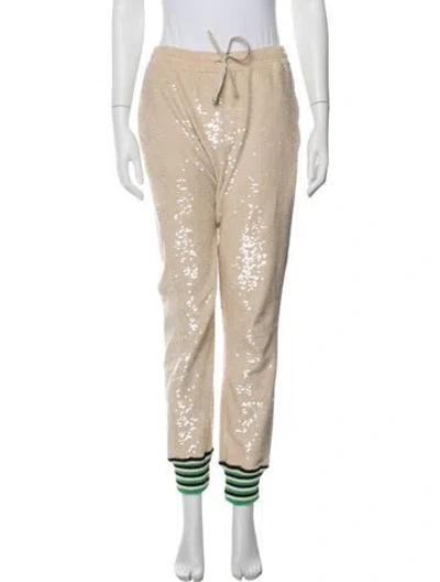 Pre-owned Gucci 2018 Patterned Sweatpants In Neutral
