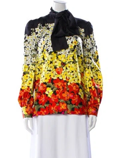 Pre-owned Gucci 2018 Silk Blouse