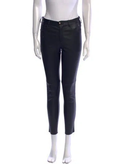 Pre-owned Gucci 2018 Skinny Leg Pants In Black