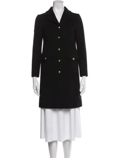 Pre-owned Gucci 2018 Wool Coat In Black