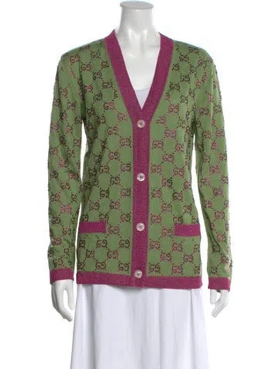 Pre-owned Gucci 2018 Wool Sweater W/ Tags In Green