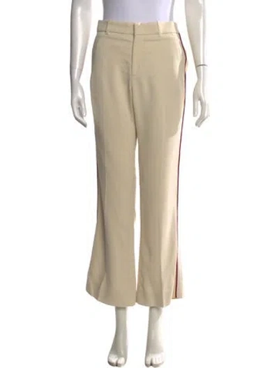 Pre-owned Gucci 2019 Flared Pants In Neutrals