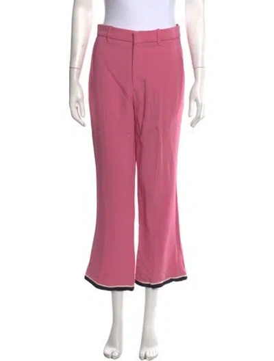 Pre-owned Gucci 2019 Flared Pants In Pink