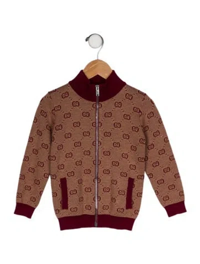 Pre-owned Gucci Babies' 2019 Gg Jacquard Jacket