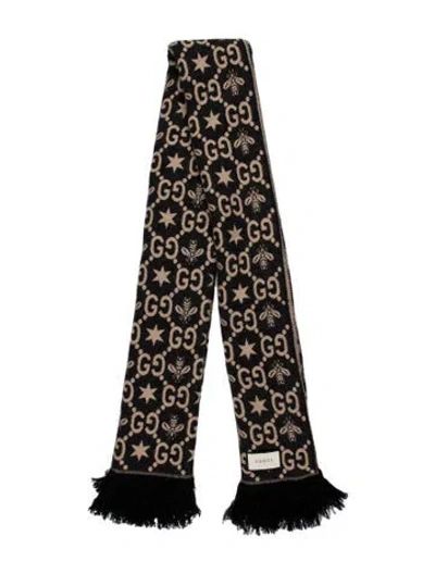 Pre-owned Gucci 2019 Gg Throw Blanket In Multi