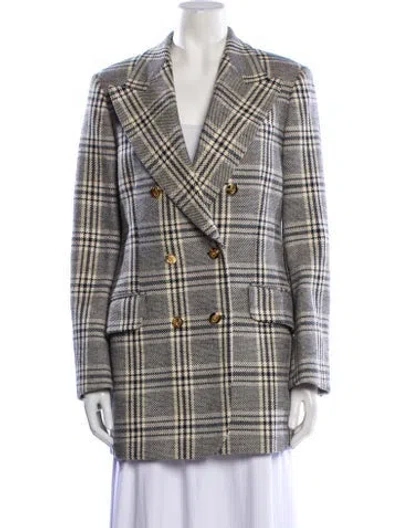 Pre-owned Gucci 2019  2019 Maison De L'amour Blazer Peacoat In Blue
