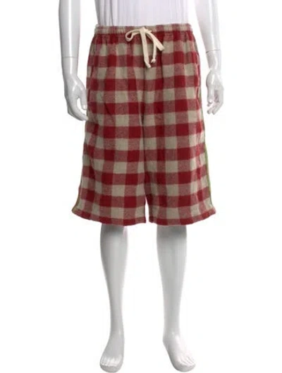 Pre-owned Gucci 2019 Jogger Shorts In Red