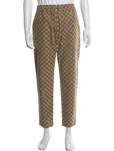 Pre-owned Gucci 2019 Joggers In Neutral