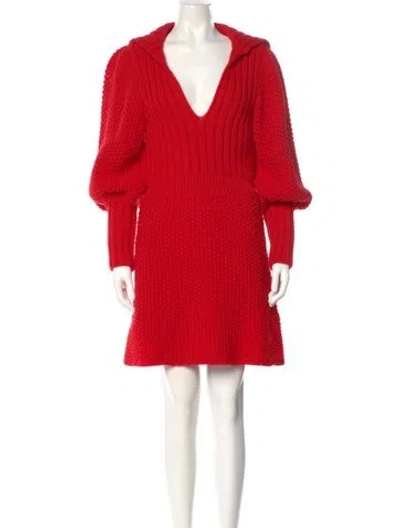 Pre-owned Gucci 2019 Knee-length Dress W/ Tags In Red