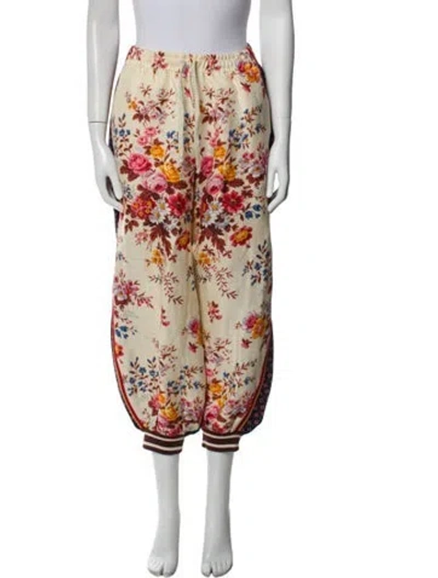 Pre-owned Gucci 2019 Linen Sweatpants In Neutral