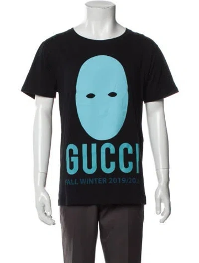 Pre-owned Gucci 2019 Manifesto T-shirt W/ Tags In Black