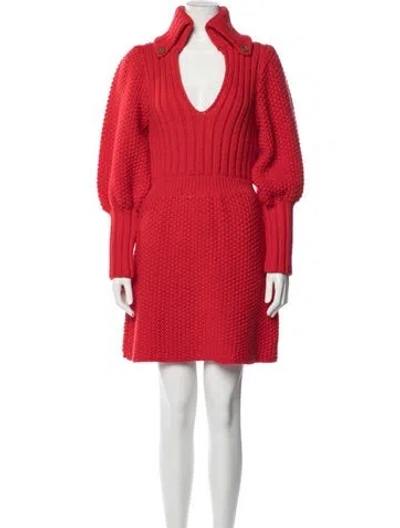 Pre-owned Gucci 2019 Mini Dress In Red