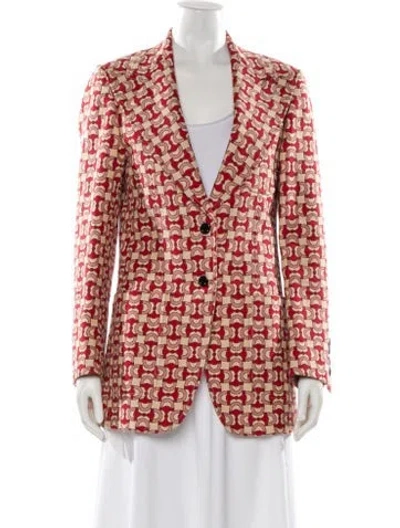 Pre-owned Gucci 2019 Printed Blazer