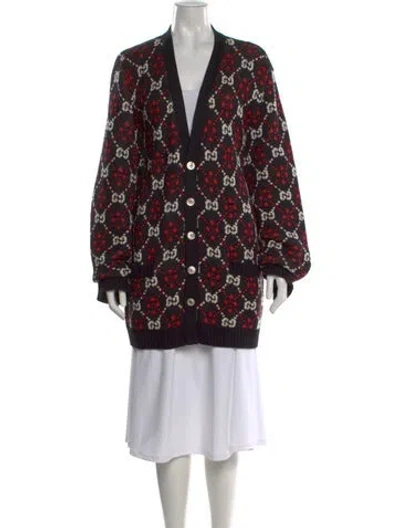 Pre-owned Gucci 2019 Printed Sweater In Multi