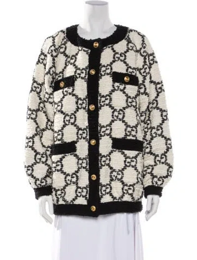Pre-owned Gucci 2019 Tweed Evening Jacket In Multi