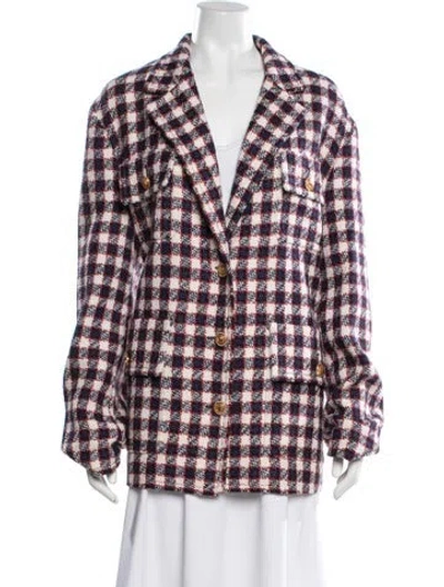 Pre-owned Gucci 2019 Wool Blazer In Blue