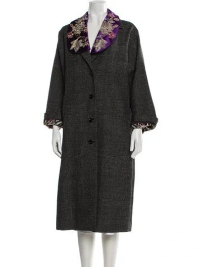 Pre-owned Gucci 2019 Wool Coat In Black