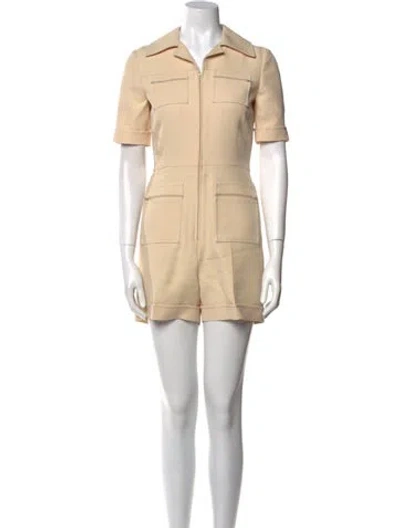 Pre-owned Gucci 2019 Wool Romper In Neutral
