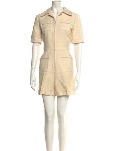 Pre-owned Gucci 2019 Wool Romper In Neutral