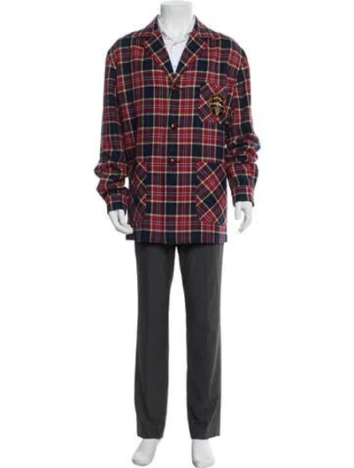 Pre-owned Gucci 2019 Wool Sport Coat In Red