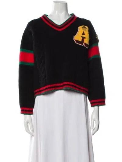 Pre-owned Gucci 2019 Wool Sweater In Black