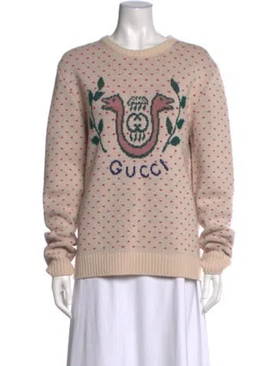 Pre-owned Gucci 2019 Wool Sweater In Pink