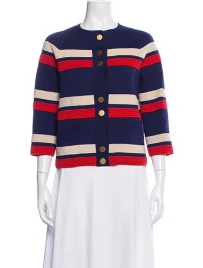 Pre-owned Gucci 2019 Wool Sweater W/ Tags In Blue