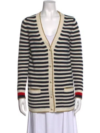 Pre-owned Gucci 2019 Wool Sweater In White