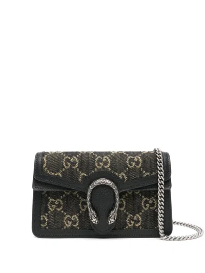 Pre-owned Gucci 2020's Dionysus Super Mini Bag In Black