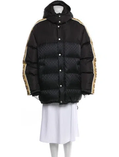 Pre-owned Gucci 2020 Down Down Coat In Black