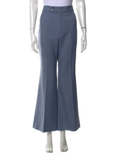 Pre-owned Gucci 2020 Flared Pants In Blue