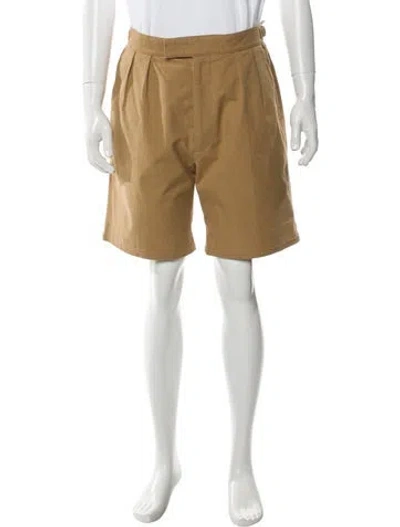 Pre-owned Gucci 2020 Flat Front Shorts In Neutral