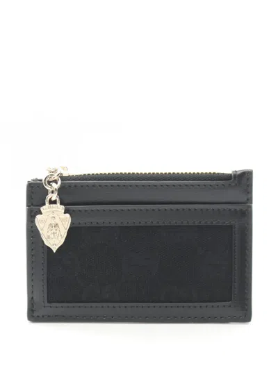 Pre-owned Gucci 2020 Gg Canvas Wallet In 黑色