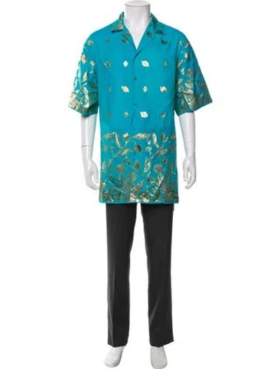 Pre-owned Gucci 2020 Lamé Fil Coupé Shirt