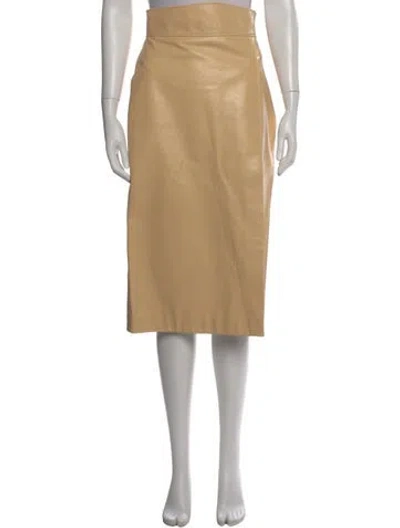 Pre-owned Gucci 2020 Midi Length Skirt W/ Tags In Neutral