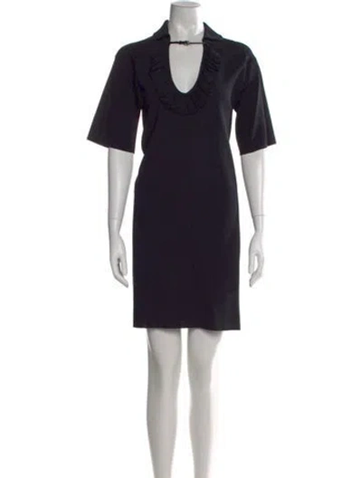 Pre-owned Gucci 2020 Mini Dress In Black