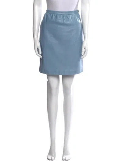 Pre-owned Gucci 2020 Mini Skirt In Blue