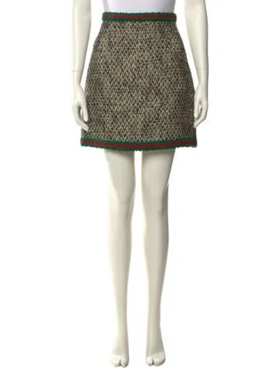 Pre-owned Gucci 2020 Mini Skirt In Neutral