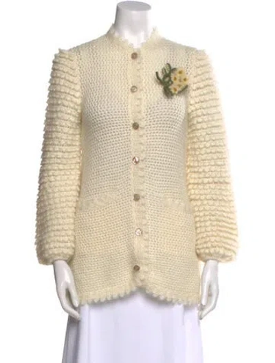 Pre-owned Gucci 2020 Mohair Sweater In Neutral