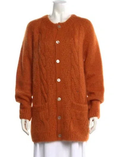 Pre-owned Gucci 2020 Mohair Sweater In Orange