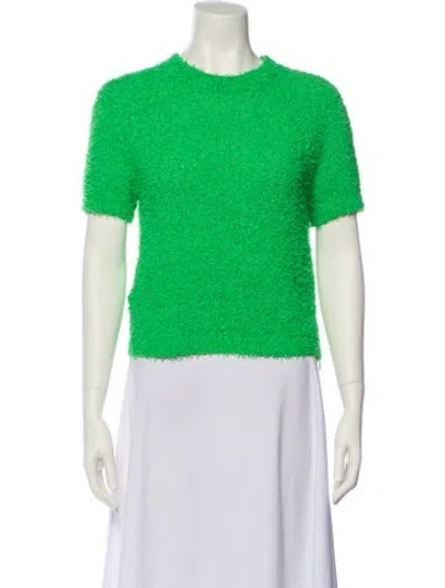 Pre-owned Gucci 2020 Short Sleeve Crewneck T-shirt In Green